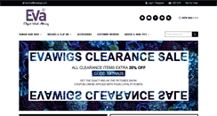 Desktop Screenshot of evawigs.com